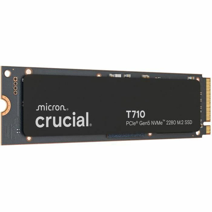 Crucial SSD interne T710 4 TB PCIe Gen5 NVMe M.2 Crucial SSD interne T710 4 TB PCIe Gen5 NVMe M.2