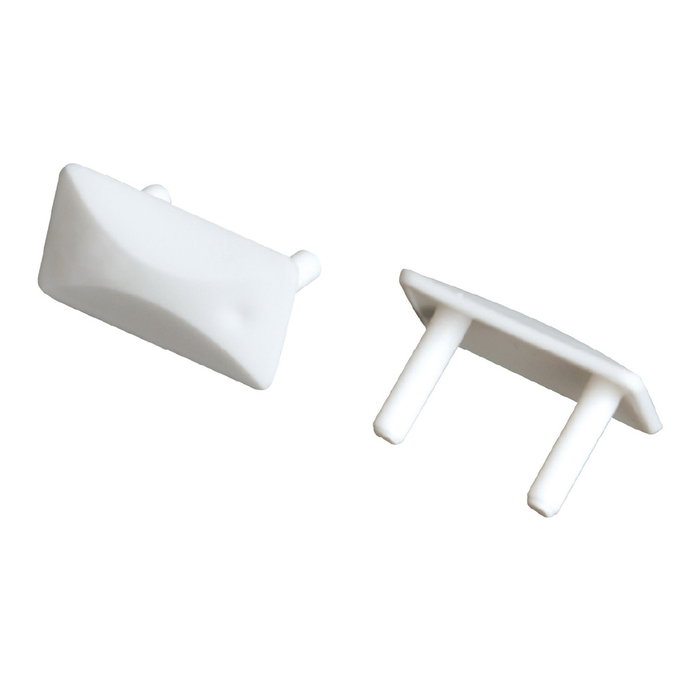 Hantums Lot de 10 protecteurs pour prises 2 pôles - Blanc Hantums Lot de 10 protecteurs pour prises 2 pôles - Blanc