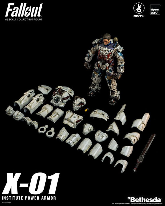 ThreeZero FigZero 1/6 X-01 Institute Power Armor Fallout ThreeZero FigZero 1/6 X-01 Institute Power Armor Fallout