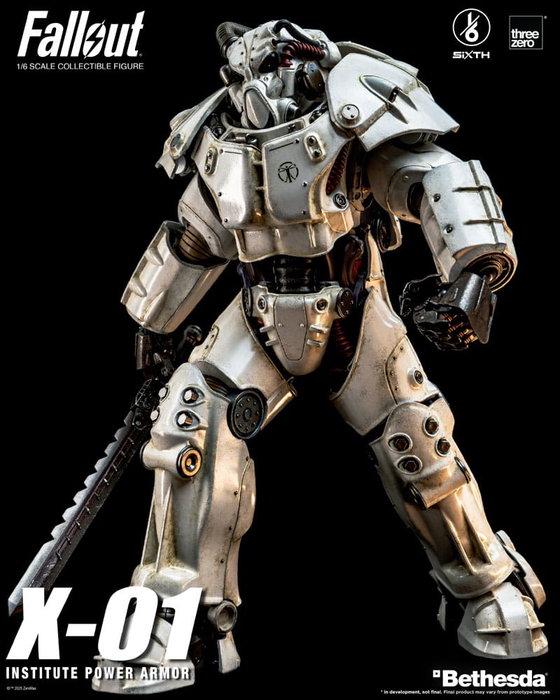 ThreeZero FigZero 1/6 X-01 Institute Power Armor Fallout ThreeZero FigZero 1/6 X-01 Institute Power Armor Fallout