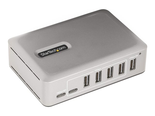 Startechcom Hub USB-C 7 ports 10Gbps Gris espace