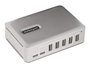 Startechcom Hub USB-C 7 ports 10Gbps Gris espace