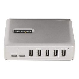 Startechcom Hub USB-C 7 ports 10Gbps Gris espace