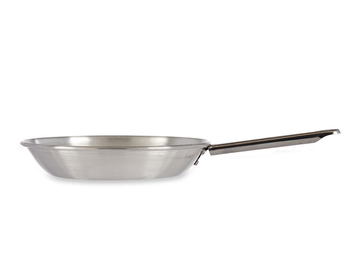 Kinvara Poêle en Aluminium avec Poignée 22 cm – Argent, Compatible Gaz et Four (Set de 12)