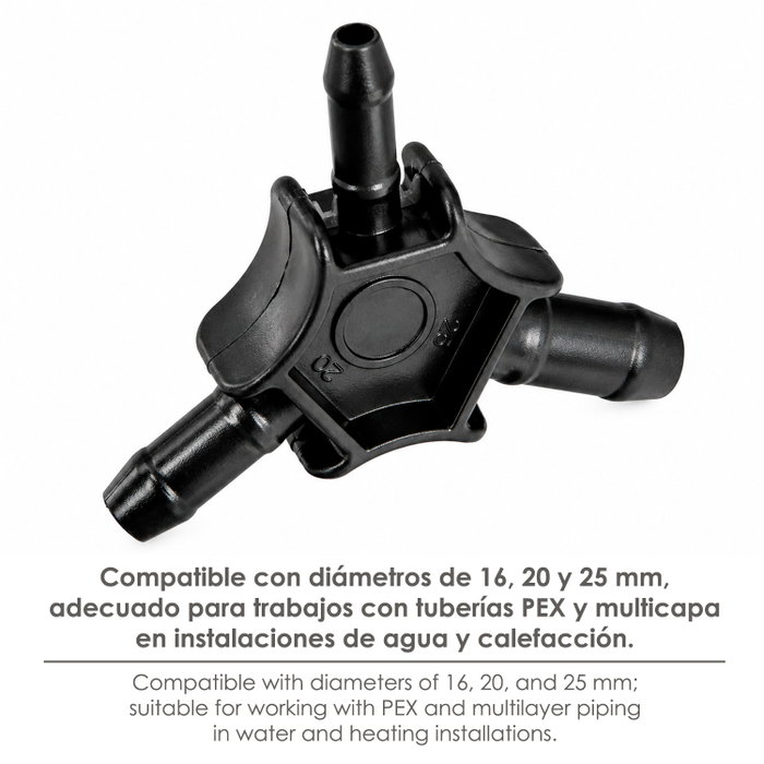WOLFPACK LINEA PROFESIONAL Abocardateur - Biselador 16 - 20 - 25 mm