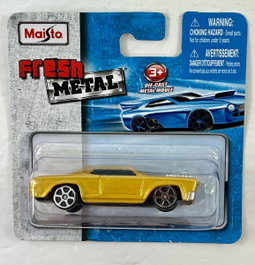 Maisto Fresh Metal Miniature Rosewood Voiture jouet Jaune 1:64