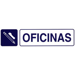 WOLFPACK LINEA PROFESIONAL Autocollant Oficinas 250x63 mm