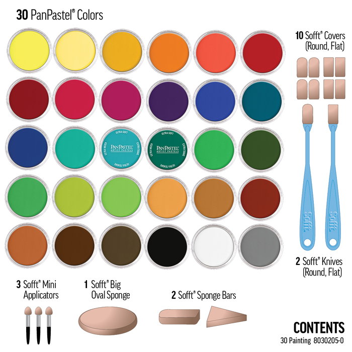 Panpastel Set 30 Peintures