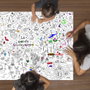 Jeux 2 momes Poster XXL à colorier 70x100 cm