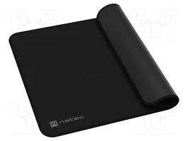 NATEC Support de souris OBSIDIAN BLACK noir