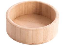 Innspiro Bandeja ronde en bois de balsa petite 10x3,5cm
