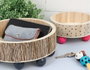 Innspiro Bandeja ronde en bois de balsa petite 10x3,5cm