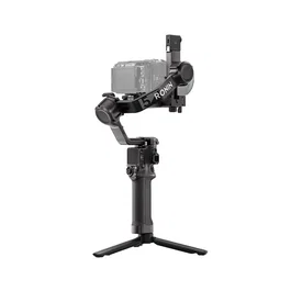 DJI RS 5 Stabilisateur caméra avec module de suivi intelligent Bluetooth, rotation continue 360°, écran tactile, noir