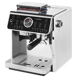 Catler ES 910 Machine à espresso à levier - Café en grains - Noir/inox