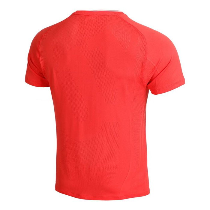 T-shirt à manches courtes homme Wilson Wilson Team Seamless Crew Rouge Padel T-shirt à manches courtes homme Wilson Wilson Team Seamless Crew Rouge Padel