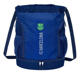 Safta Sac à dos sac de sport F.C. Barcelona bleu marine 35x40x1cm, à partir de 3 ans