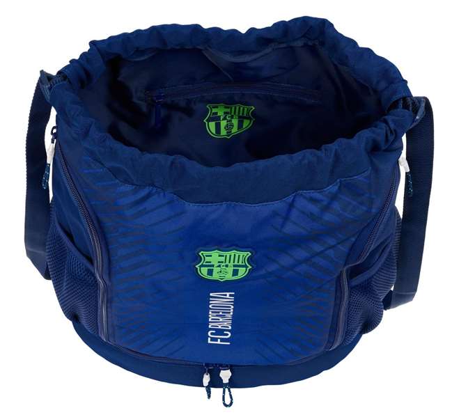 Safta Sac à dos sac de sport F.C. Barcelona bleu marine 35x40x1cm, à partir de 3 ans