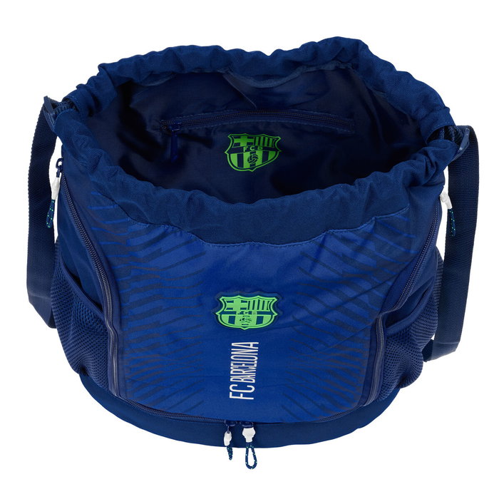 Sac à dos serré par des ficelles F.C. Barcelona Blue marine 35 x 40 x 1 cm Sac à dos serré par des ficelles F.C. Barcelona Blue marine 35 x 40 x 1 cm
