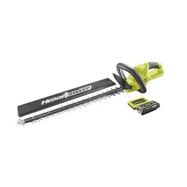 Ryobi - Taille-haies 36 V sans fil - Lames 60 cm, écartement 26 mm, fonction scie HedgeSweep™ - Avec batterie lithium+ 36V 2,0 Ah et chargeur 1,7 A