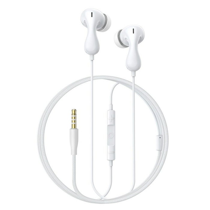 Baseus Encok HZ20 Casque avec Microphone Blanc Noir