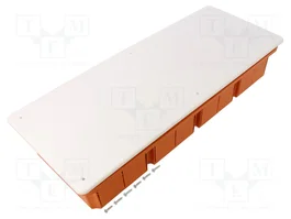 PAWBOL Boîte d'installation Orange et Blanc IP30
