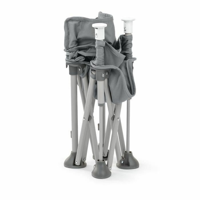 Bright Starts Rehausseur Pop 'N Sit Gris, Évolutif et Pliable Bright Starts Rehausseur Pop 'N Sit Gris, Évolutif et Pliable