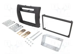 ACV Cadre de radio 2 DIN noir pour Toyota Corolla Verso