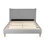 Lit Home ESPRIT Gris clair 177 X 219 X 108 CM