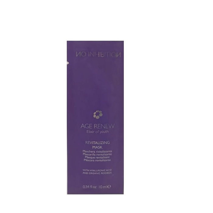 No Inhibition Age Renew - Masque Crème Traitement Capillaire à l'Acide Hyaluronique Revitalisant - 10 ml No Inhibition Age Renew - Masque Crème Traitement Capillaire à l'Acide Hyaluronique Revitalisant - 10 ml