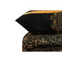 Parure de couette Noir, Jaune, Beige et Marron - 220 x 240 cm - 3 pièces