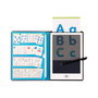 Apli Kids - Pizarra LCD Aprende y Dibuja 20142 - Tableau LCD Éducatif Réutilisable avec Pointeau Stylo et Gabarits pour Apprentissage et Dessin, Enfants 3 ans et Plus