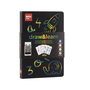 Apli Kids - Pizarra LCD Aprende y Dibuja 20142 - Tableau LCD Éducatif Réutilisable avec Pointeau Stylo et Gabarits pour Apprentissage et Dessin, Enfants 3 ans et Plus