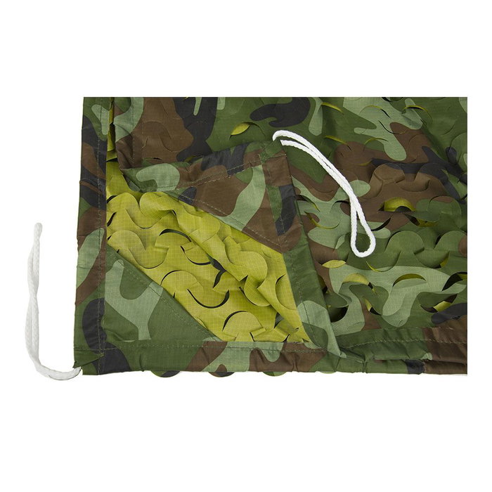 Faura Told de camouflage réversible militaire 3 x 4 m, polyester, anti-UV, avec anneaux