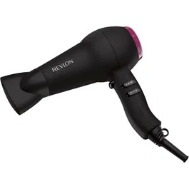 Revlon RVDR5823E3 - Sèche-cheveux 2000W, Ionisant, 3 Niveaux de Chaleur, 2 Niveaux de Vitesse, Air Froid, Design Noir et Violet