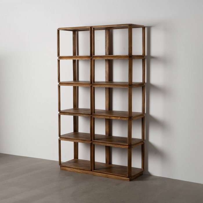 BigBuy Home Étagère Marron Bois de manguier 155 x 42 x 195 cm