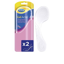 Scholl Semelles GEL ACTIV pour Chaussures Ouvertes - Confort Quotidien, Amorti Optimal - Taille 35-40,5 (1 unité)