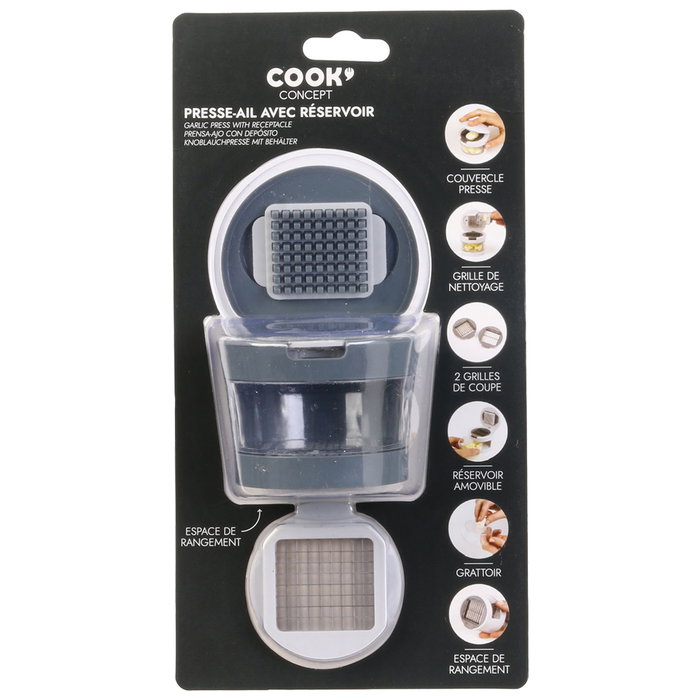 Cook Concept Presse-ail avec réservoir amovible