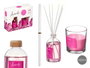 Acorde Set Mikado 100ml et Bougie 30h Orquidea Rose 19x15x7cm (Set de 6)