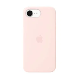 Apple Coque en silicone avec MagSafe pour iPhone 17e - Rose tendre