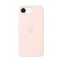 Apple Coque en silicone avec MagSafe pour iPhone 17e - Rose tendre