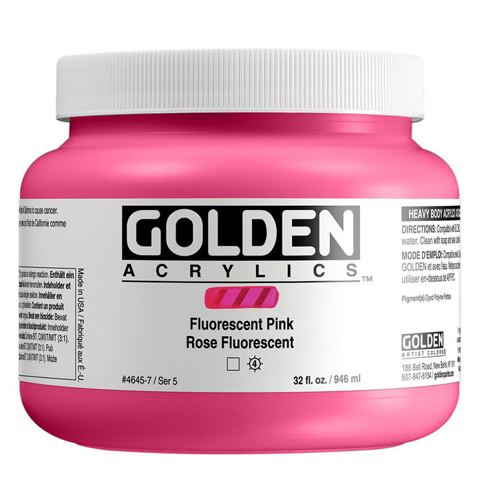 Golden Heavy Body Rose Fluorescent 473 ml Golden Heavy Body Rose Fluorescent 473 ml