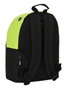 Safta Mochila para portatil 14,1" real betis balompie - Sac à dos pour ordinateur portable 14.1 pouces Real Betis Balompie, polyester 600D, noir et vert citron, 31 x 41 x 16 cm