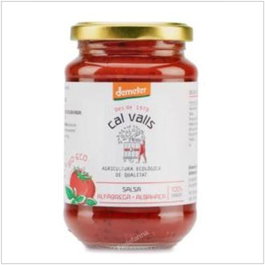 CAL VALLS Sauce tomate au basilic DEMETER 350g