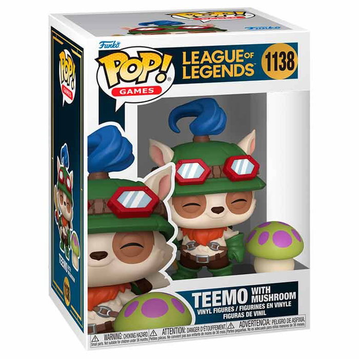 Funko POP! & Buddy League of Legends Teemo avec Champignon