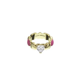 Chiara Ferragni Bague Neon Ring PK Enamel Taille 14