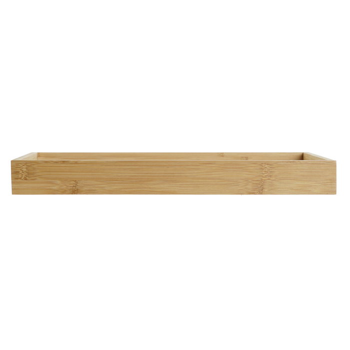 DKD Home Decor Plateau Naturel Bambou 43 x 27 x 4,5 cm