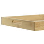 DKD Home Decor Plateau Naturel Bambou 43 x 27 x 4,5 cm