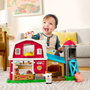 Fisher-Price Coffret de jeu Little People Les Animaux de la Ferme Multilingue