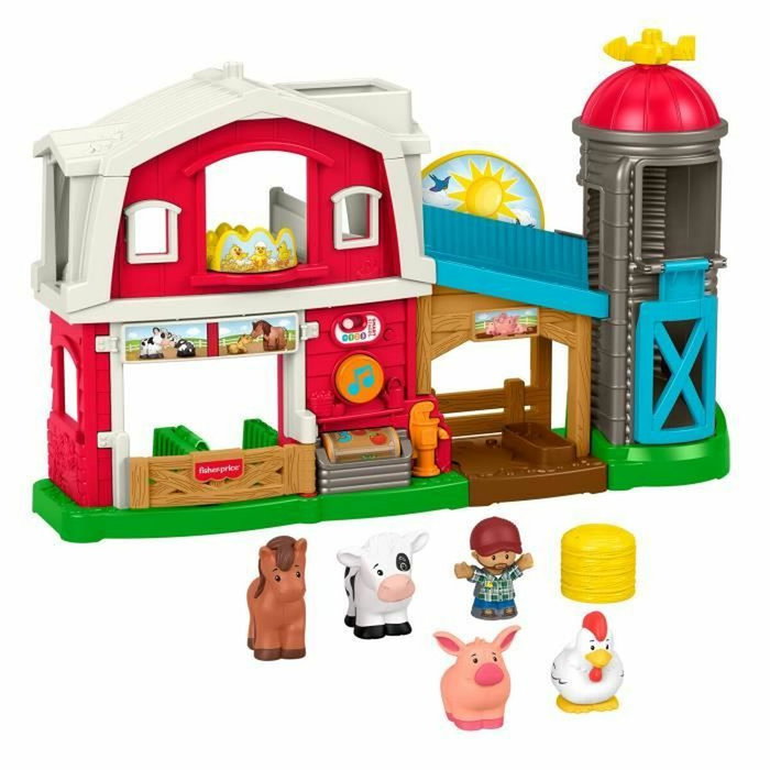 Fisher-Price Coffret de jeu Little People Les Animaux de la Ferme Multilingue