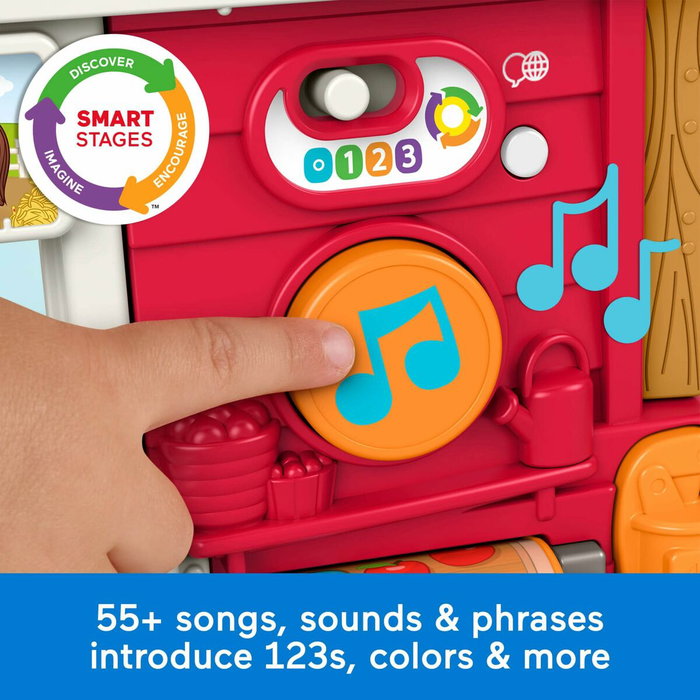 Fisher-Price Coffret de jeu Little People Les Animaux de la Ferme Multilingue